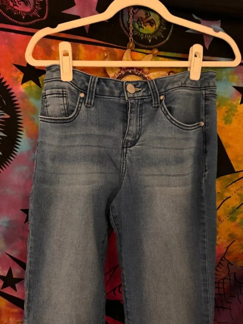 1822 Mid-Ride Blue Denim Bootcut Jeans